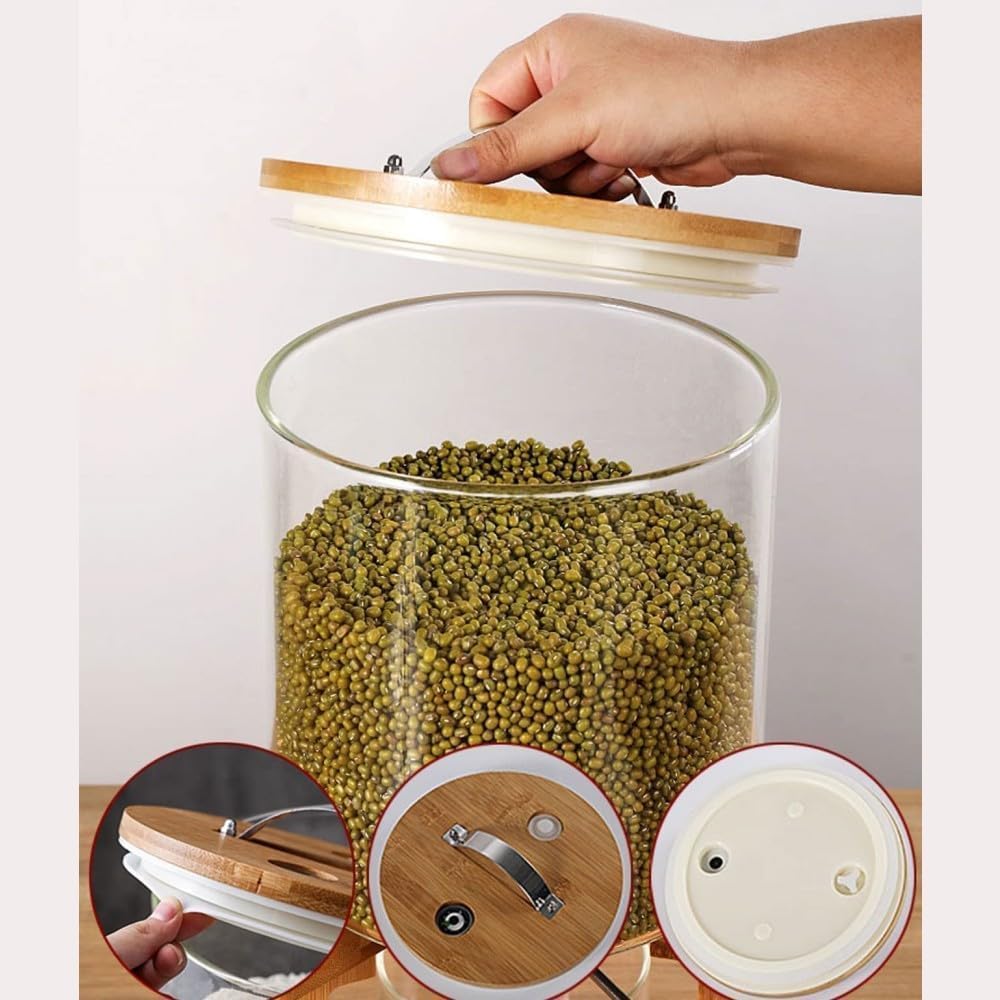 0285 国産独楽塗(こまぬり) 木製丸型2段重箱 おひつ 菓子器 0285 [国産